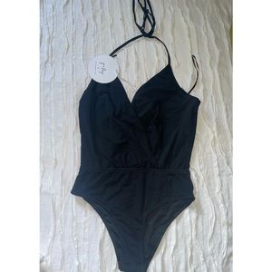 Black bodysuit brand new size 4